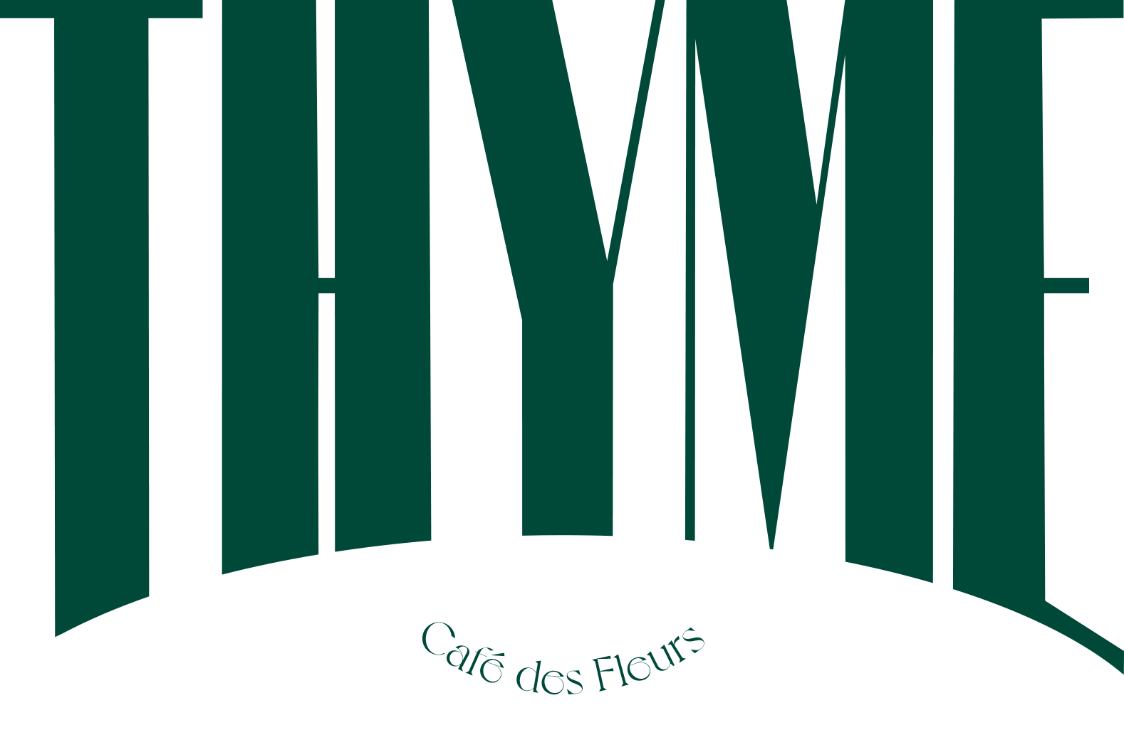 Logo Thyme - Café des Fleurs